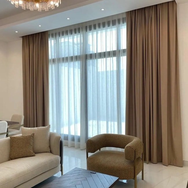 Electric Curtains Abu Dhabi | Motorized Curtains | Smart Curtains | Remote Control Curtains | Automated Curtains