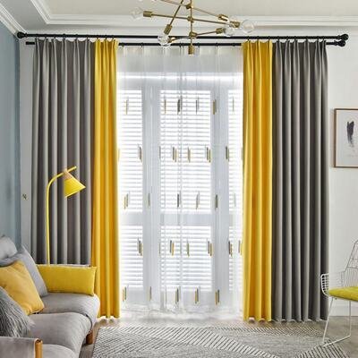 Living room curtains