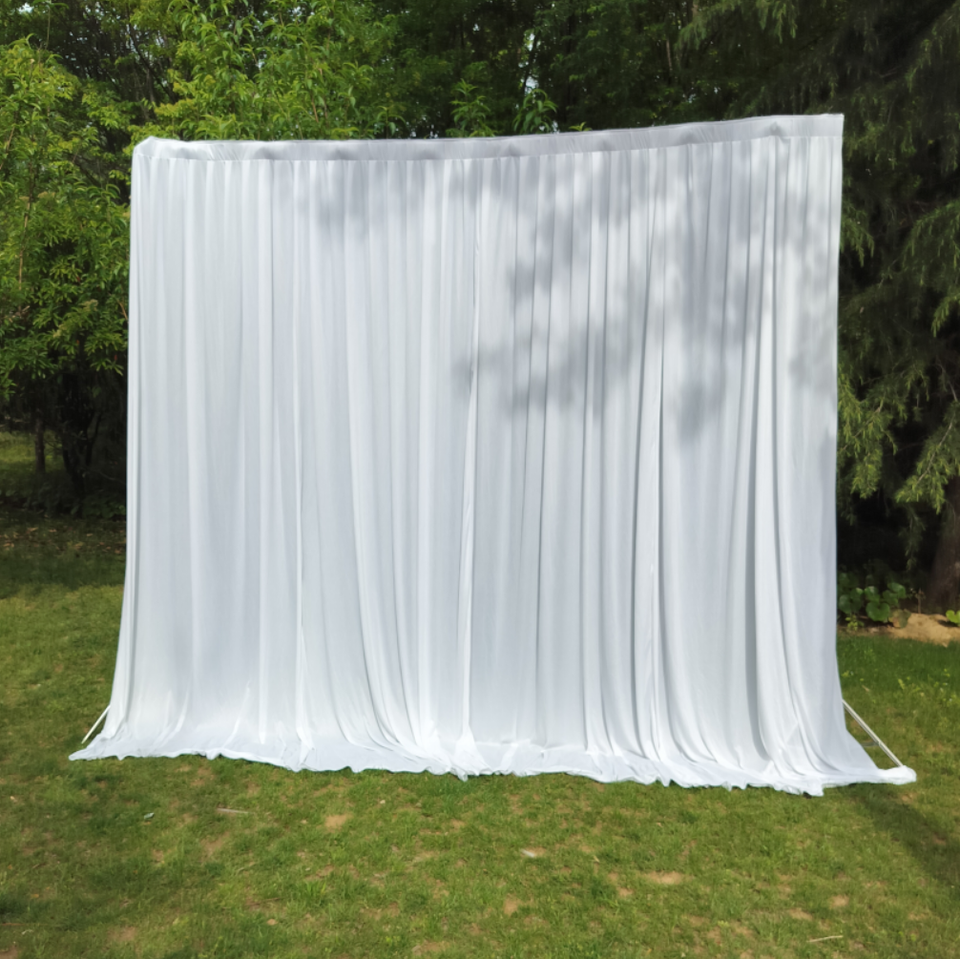 Event Party Stage Panels Spandex Fabric Wedding Backdrop Curtain - Image 2