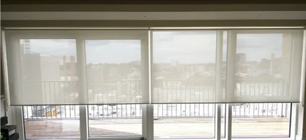 Sunscreen blinds installation in Abu Dhabi