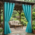 Aqua Waterproof Outdoor Curtains