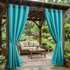 Aqua Waterproof Outdoor Curtains