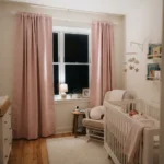 Cloud Print Nursery Curtains