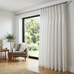 Bright White Pencil Pleat Curtains