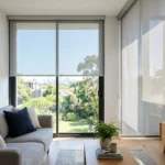 Premium sunscreen blinds in Abu Dhabi home