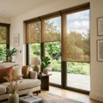 Bronze sunscreen blinds for stylish interiors