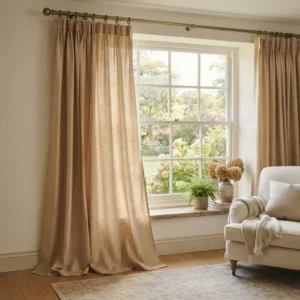 Champagne Cotton Curtains