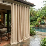 Champagne Waterproof Curtains