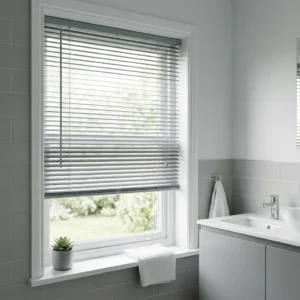 Dove Grey Aluminum Blind Wand Tilt
