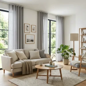 Dove Grey Panel Curtains
