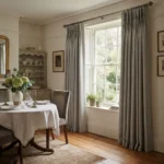 Dove Grey Pencil Pleat Curtains