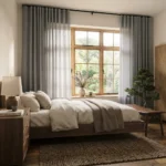 Dove Grey Wave Curtains
