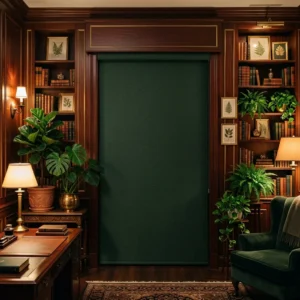 Forest Green Blackout Blinds