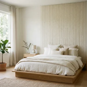 Ivory Beaded Curtains