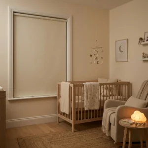 Ivory Cream Blackout Blinds