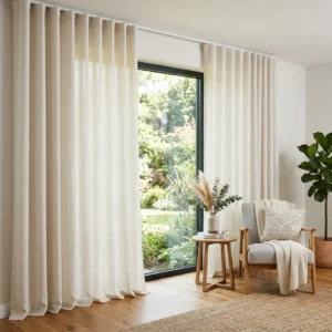 Ivory Wave Curtains