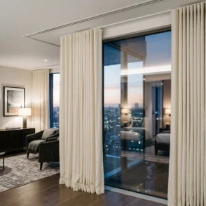 Ivory Wave Hotel Curtains