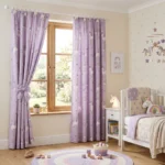 Lavender Unicorn Kids Room Curtains Abu Dhabi