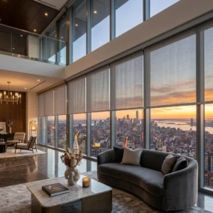 Luxury Automatic Motorized Blinds