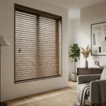 Matte Finish Wooden Blinds
