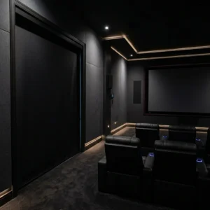 Midnight Black Blackout Blinds