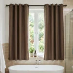 Mocha Brown waterproof Curtains Abu Dhabi