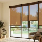 Mocha Sunscreen Blinds Abu Dhabi