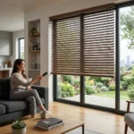 Motorized Wooden Blinds Abu Dhabi