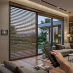 Motorized Wooden Blinds Abu Dhabi