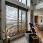 Motorized Wooden Blinds Abu Dhabi