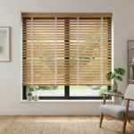 Natural Oak Wooden Blinds Abu Dhabi