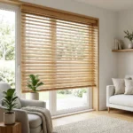 Natural Oak Wooden Blinds Abu Dhabi