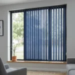 Navy Blue sunscreen blinds Abu Dhabi for contemporary interiors