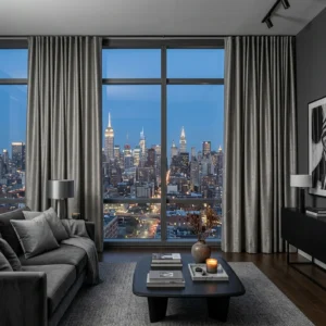 Pewter Panel Curtains