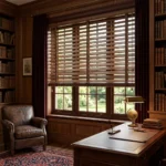 Premium Hardwood Wooden Blinds Abu Dhabi