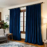 Royal Blue Soundproof Curtains