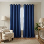 blue curtains abu dhabi