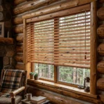 Rustic Cedar Wooden Blinds Abu Dhabi