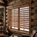 Rustic Cedar Wooden Blinds Abu Dhabi