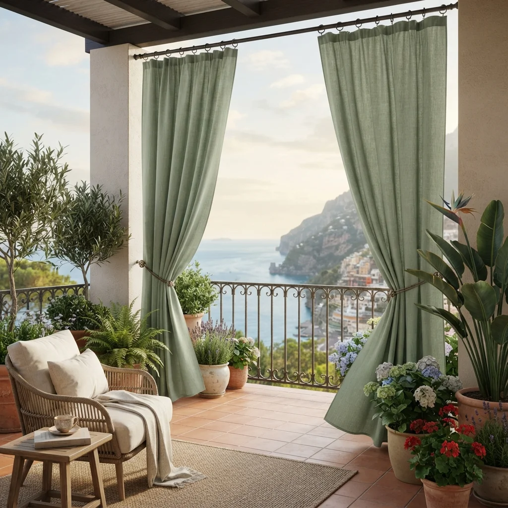 Balcony Curtains Abu Dhabi
