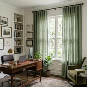 Sage Green Panel Curtains