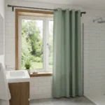 Sage Green Waterproof Curtains Abu Dhabi