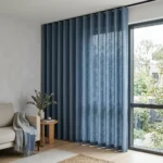 Slate Blue Panel Curtains