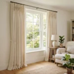Soft Cream Pencil Pleat Curtains