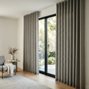 Stone Grey Panel Curtains
