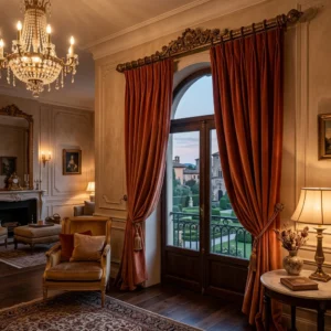 Terracotta Home Curtains