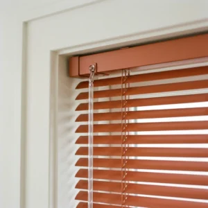 Terracotta Venetian Blind – Wand Tilt