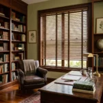 Walnut Wooden Blinds Abu Dhabi
