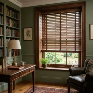 Walnut Wooden Blinds Abu Dhabi