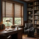 Walnut Wooden Blinds Abu Dhabi